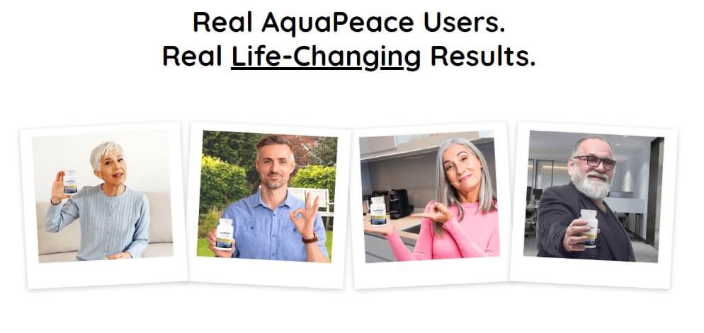 AquaPeace Happy Users